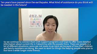 Supporters Interview - Ms. HATTORI Ikuyo